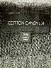 Cotton Candy LA Metallic Gray Turtleneck Sweater Size Sm - Med - photo 7