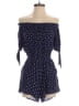 Kaileigh Hearts Blue Romper Size XS - photo 1
