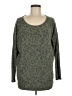 Fab'rik Animal Print Green Pullover Sweater Size M - photo 1