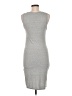 Leith Solid Gray Casual Dress Size M - photo 2