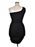 Shein Solid Black Cocktail Dress Size XL - photo 2