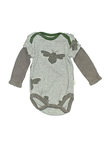 Burt's Bees Baby Long Sleeve Onesie (view 1)