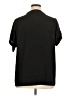 ModCloth 100% Polyester Black Short Sleeve Blouse Size 2X - photo 2