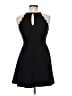 Nine Britton Solid Black Cocktail Dress Size M - photo 2