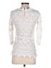 Massimo Dutti White 3/4 Sleeve Top Size EU 36 / US 6 - photo 2