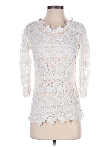 Massimo Dutti 3/4 Sleeve Top (view 1)