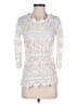 Massimo Dutti White 3/4 Sleeve Top Size EU 36 / US 6 - photo 1