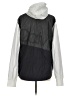 Calvin Klein 100% Nylon Color Block Gray White Windbreaker Size S - photo 2