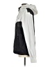 Calvin Klein 100% Nylon Color Block Gray White Windbreaker Size S - photo 5