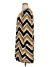 Tacera Chevron-herringbone Brown Orange Casual Dress Size XL - photo 5