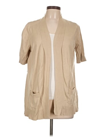 August Silk Cardigan (view 1)