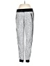Willow & Clay Graphic Silver Casual Pants Size S - photo 1
