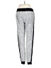 Willow & Clay Graphic Silver Casual Pants Size S - photo 2