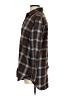 Lola River 100% Polyester Plaid Brown Long Sleeve Blouse Size XS - photo 5