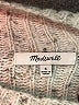 Madewell Tweed Silver Turtleneck Sweater Size S - photo 7