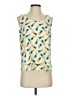 Maison Jules 100% Polyester Yellow Sleeveless Blouse Size XS - photo 1
