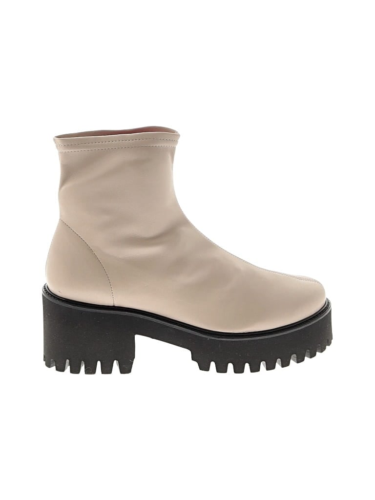 Click to view more detailed imagery on our partner's website Pre-owned Frame Ankle Boots In Tan