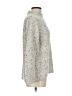 Madewell Tweed Silver Turtleneck Sweater Size S - photo 4