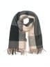 Unbranded Plaid Gray Pink Scarf One size - photo 1