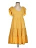 Max Studio Yellow Casual Dress Size S - photo 1