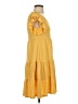 Max Studio Yellow Casual Dress Size S - photo 4