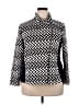 Chico's Chevron-herringbone Black Blazer Size XXL (4) - photo 1