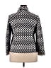 Chico's Chevron-herringbone Black Blazer Size XXL (4) - photo 2