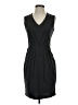 H&M Solid Gray Cocktail Dress Size S - photo 1