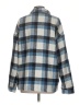 the pulse boutique 100% Polyester Plaid Blue Coat Size S - photo 2