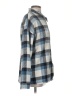 the pulse boutique 100% Polyester Plaid Blue Coat Size S - photo 4