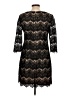 Eliza J Black Cocktail Dress Size 10 - photo 2