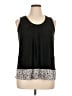 Ellen Tracy Black Tank Top Size XL - photo 1