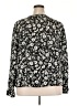 Gap 100% Polyester Black Long Sleeve Blouse Size XXL - photo 2