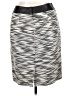 Etcetera Chevron-herringbone Silver Casual Skirt Size 14 - photo 2