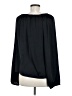 41Hawthorn 100% Polyester Black Long Sleeve Blouse Size M - photo 2