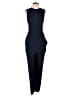 Fashion Solid Blue Jumpsuit Size M - photo 1