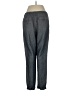 J.Crew Chevron-herringbone Gray Blue Casual Pants Size 8 - photo 2