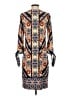 Chico's Print Orange Casual Dress Size Sm (0) - photo 2