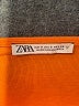 Zara Color Block Orange Cocktail Dress Size S - photo 7
