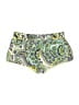 Locale Motion 100% Polyester Paisley Green Shorts Size M - photo 2
