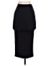 Shein Solid Black Formal Skirt Size XS - photo 2