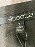 Epoque Solid Black Dress Pants Size 2 - photo 7