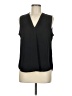 Vince Camuto 100% Polyester Black Sleeveless Blouse Size M - photo 1