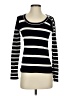 Ann Taylor LOFT Stripes Black Pullover Sweater Size XS - photo 1