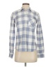 UNTUCKit Checkered-gingham Gray Long Sleeve Button-Down Shirt Size 2 - photo 1