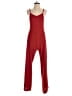 Assorted Brands Solid Red Orange Jumpsuit Size S - photo 1