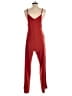 Assorted Brands Solid Red Orange Jumpsuit Size S - photo 2