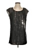 Oxmo Gray Short Sleeve Top Size S - photo 1