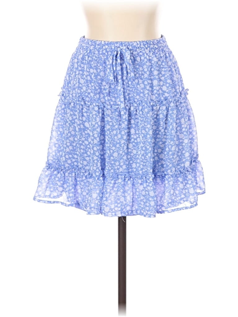 Pre-owned Sienna Sky Casual Skirt In Blue