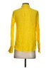 J.Crew 100% Silk Color Block Yellow Long Sleeve Silk Top Size 2 - photo 2